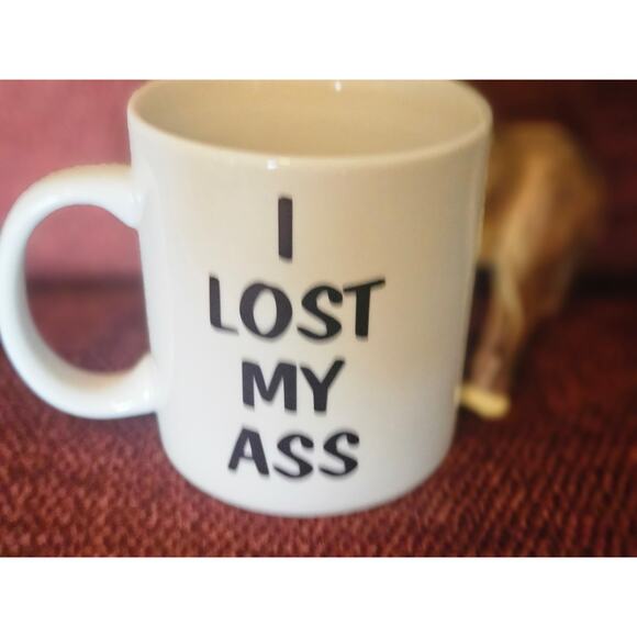 Vintage "I Lost My Ass in Las Vegas" Mug Travel Souvenir - Picture 5 of 6